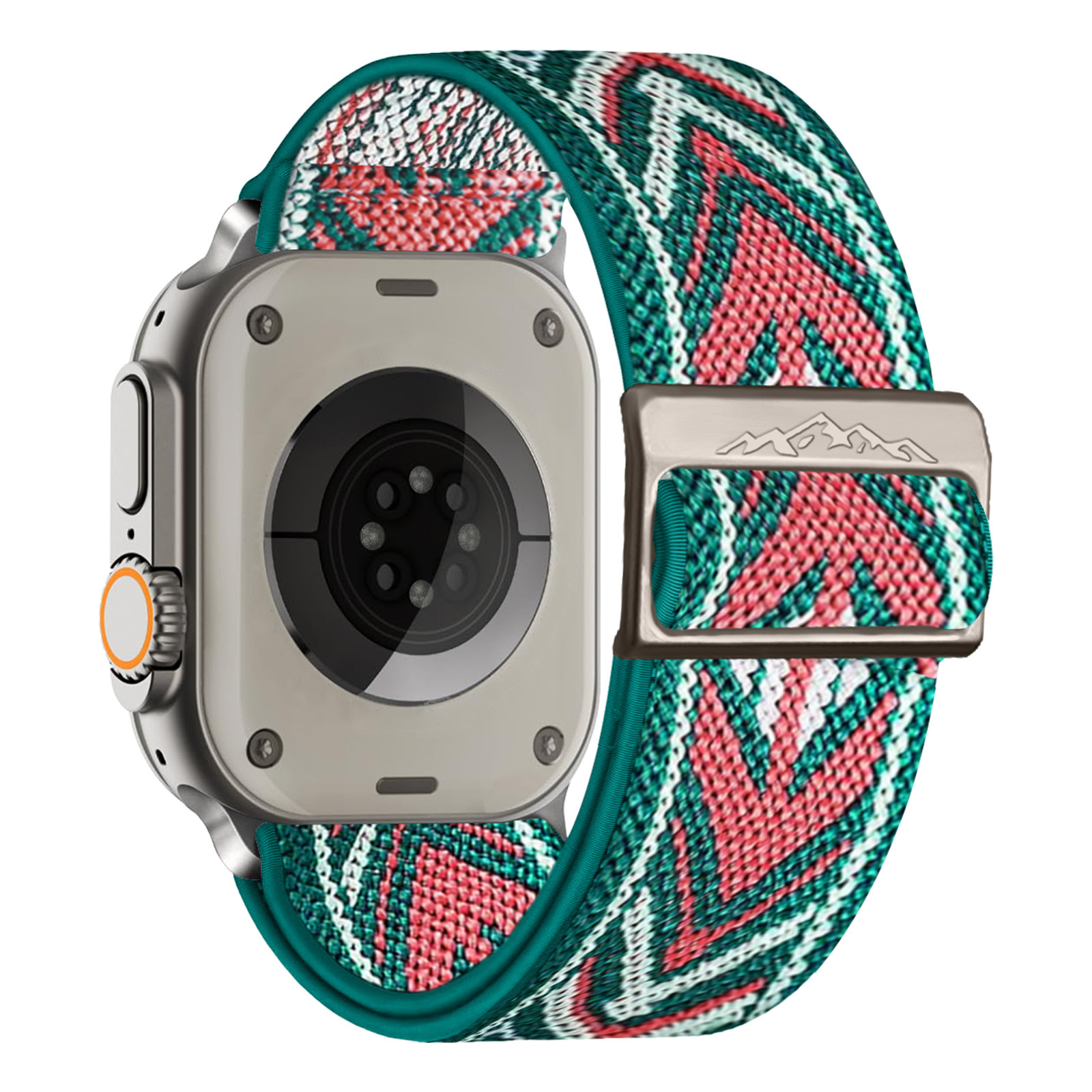 Correa tejida de nylon elástico de Apple aplicable Correa de applewatch Correa tejida con hebilla de ajuste de 26mm