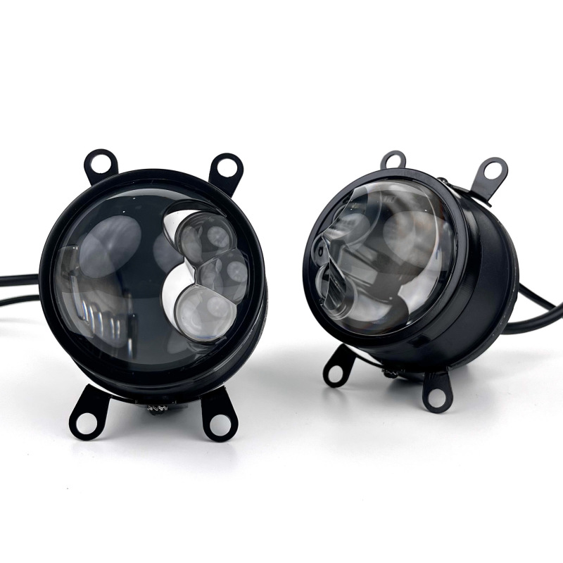 3 インチ 3 レーザーハイパワーフォグランプ LED デュアルフォグランプレンズトヨタホンダ日産ユニバーサル 3 ストレートライトに適しています|undefined
