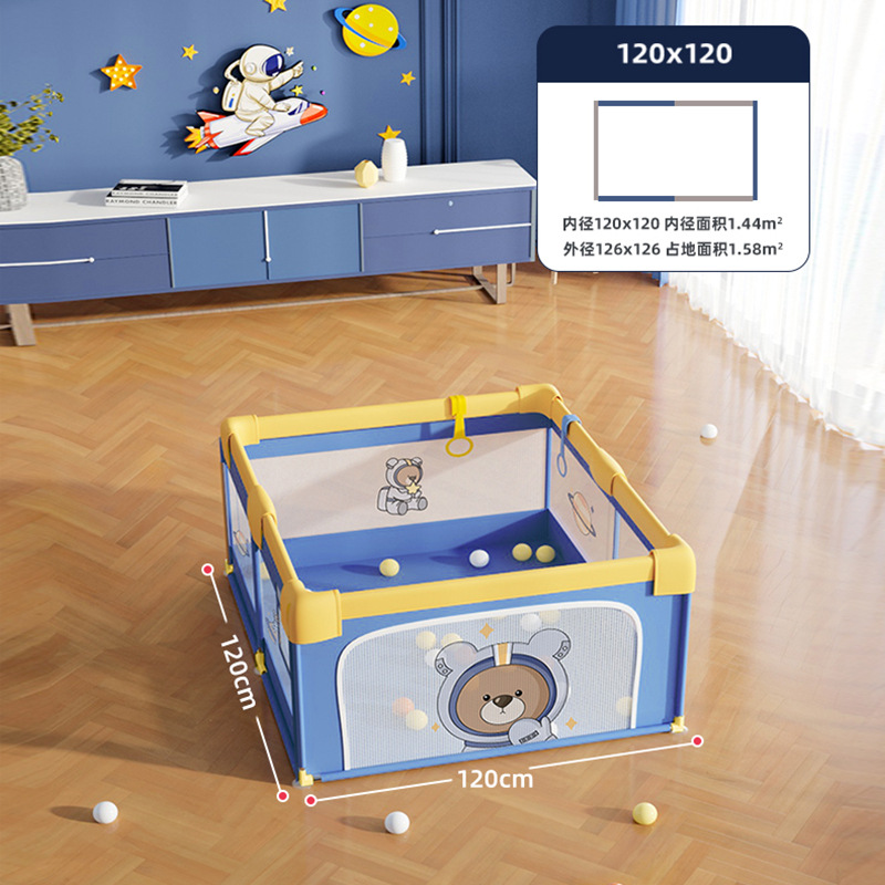 Bebé Juego valla niños interior casa malla de seguridad niño valla bebé gateando mat