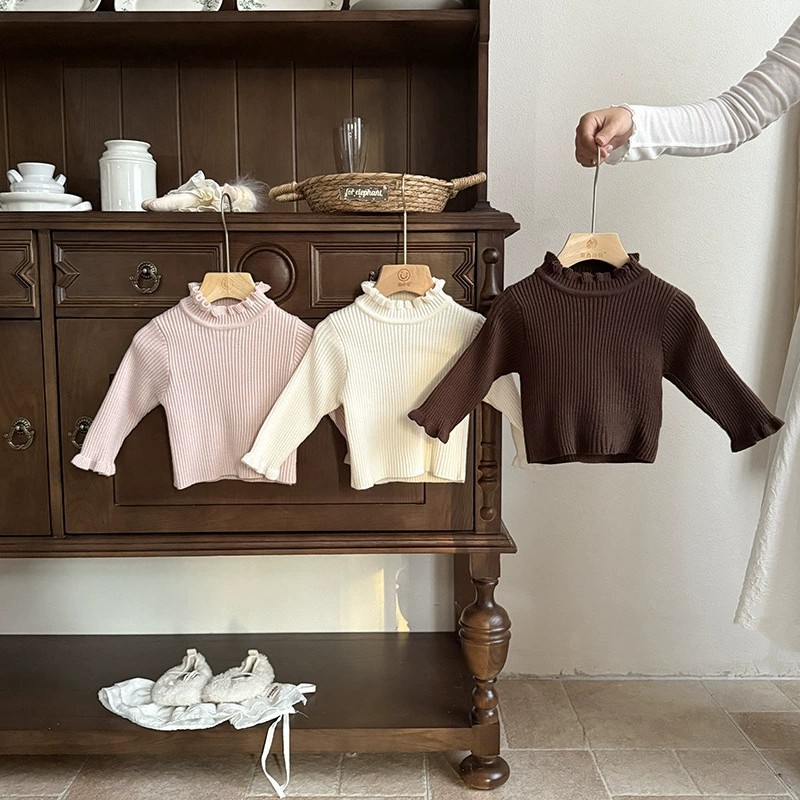 婴儿衣服毛衣秋冬季女宝宝深秋加厚新款一岁女婴幼儿冬款针织上衣