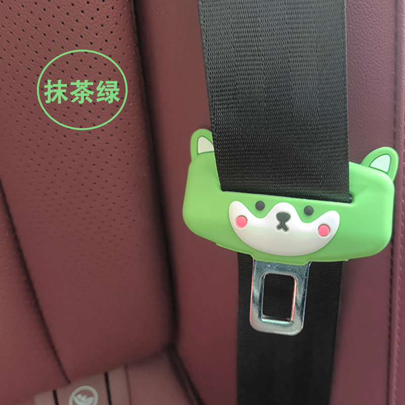 Funda Protectora para Anclaje de Cinturón de Seguridad de Silicona Antiarañazos para Auto