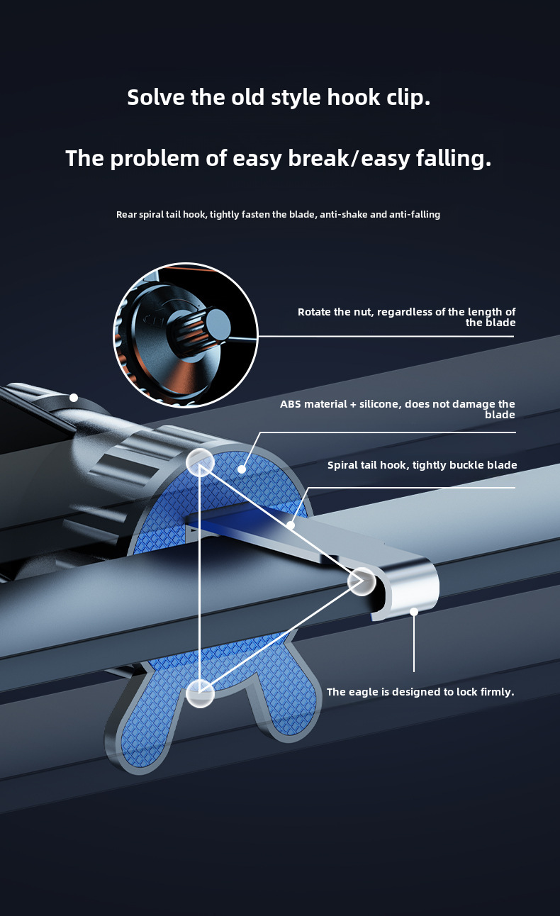 Auto handy halter halterung air outlet auto verlängerung stange haken halterung auto navigation handy halterung spezielle_voghion.com