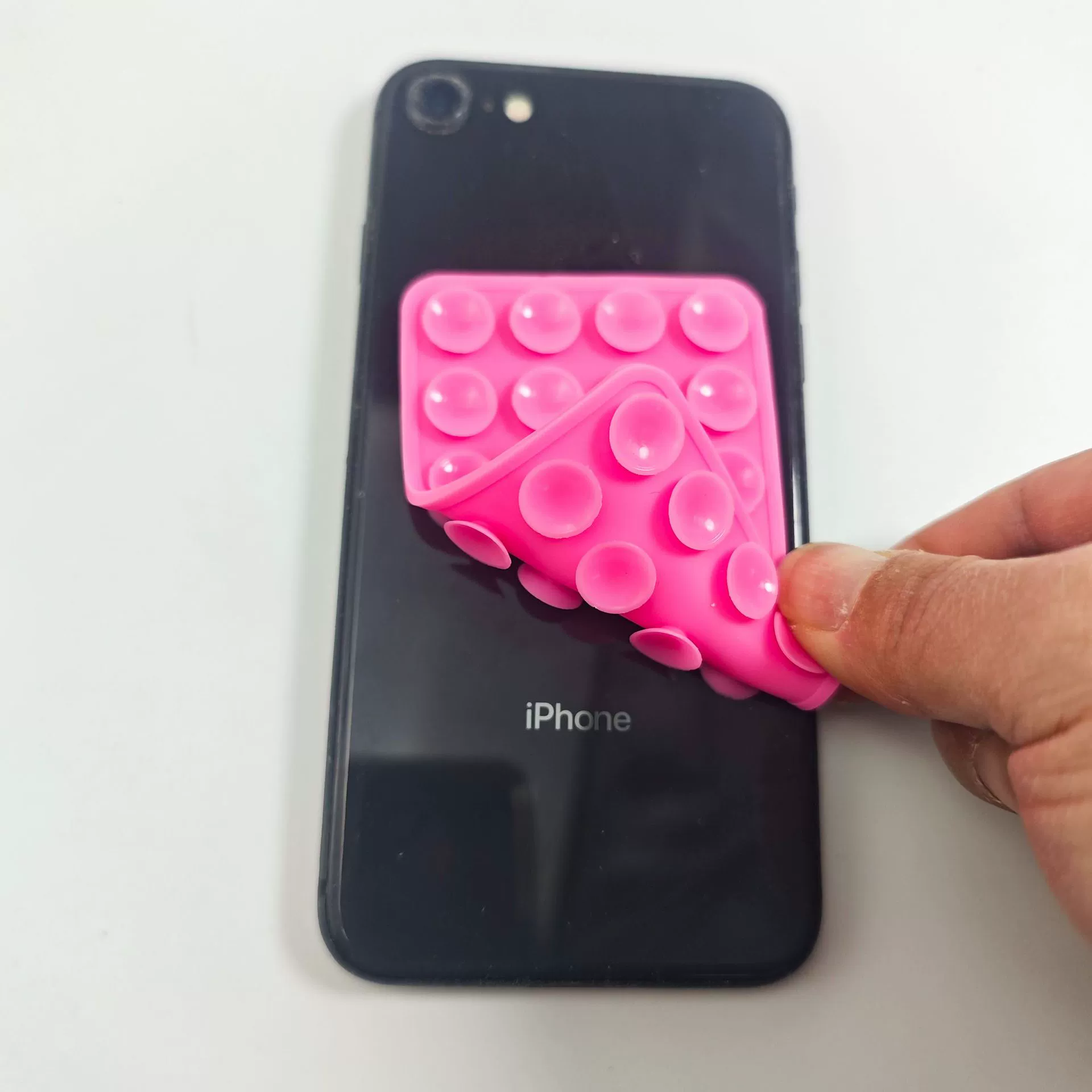 Double-sided silicone suction pads, food-grade, 24- and 40-capsule sizes, ~10 g each