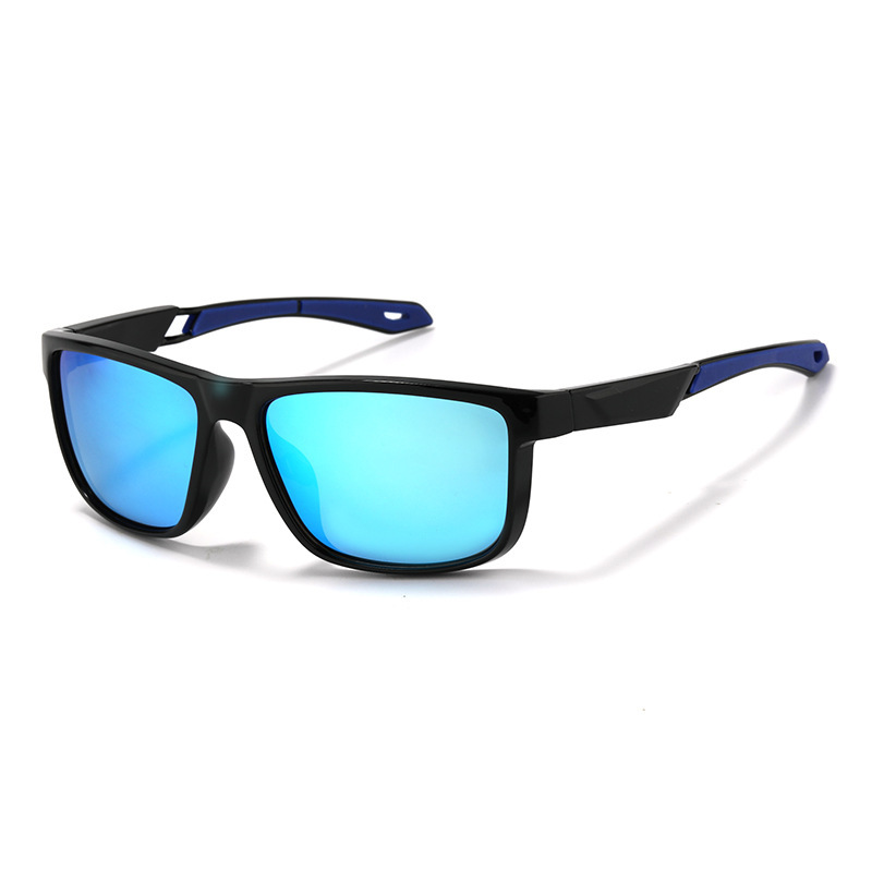 18828 black frame ice blue film