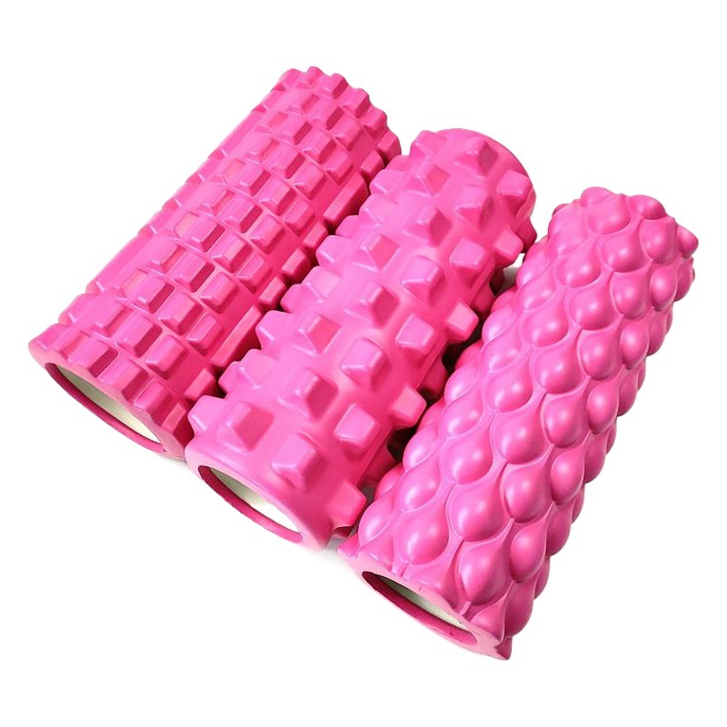 33CM hollow EVA foam shaft men's and women's fitness massage mace muscle relaxation langya roller yoga column