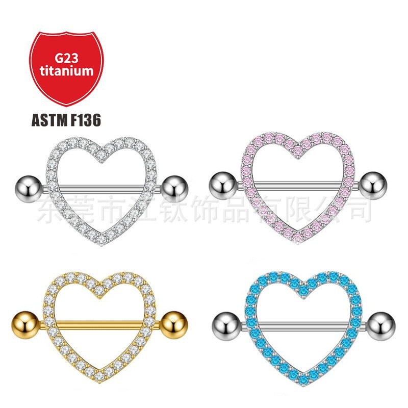 Pointed titanium steel lip stud product view
