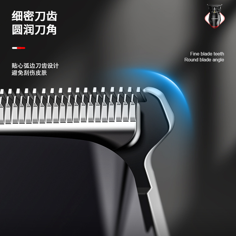 理发店专用电动理发器大功率专业油头电推剪家用光头剃头刀电推子|undefined