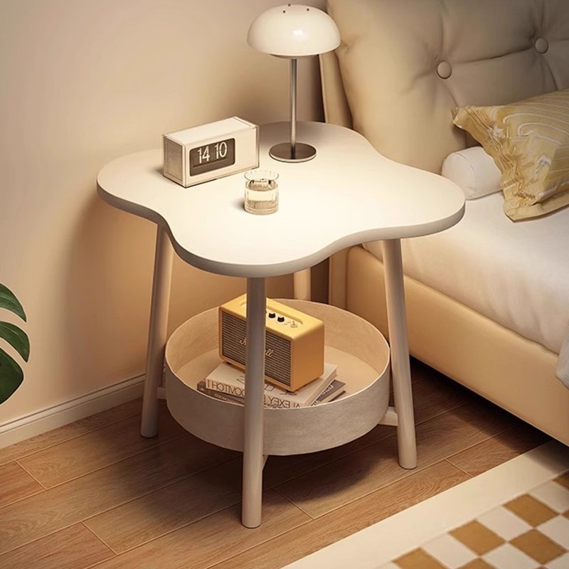 Escritorio de cabezal de cama nicho sentido de diseño alternativo dormitorio doméstico 2025 explosión creativo pequeño lado estante de cabezal de cama