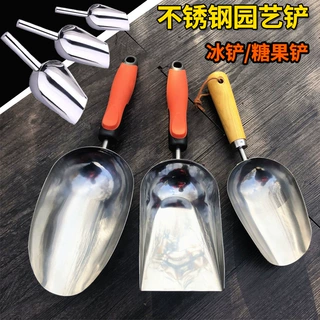 家用种花小铲子套装种菜养花园艺工具铁铲不锈钢种植挖土工具