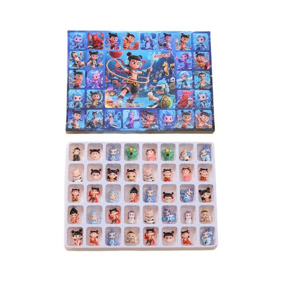 40 into the hole hole music lottery blind box around the hand ornaments stamp music boys and girls children's day gift toys