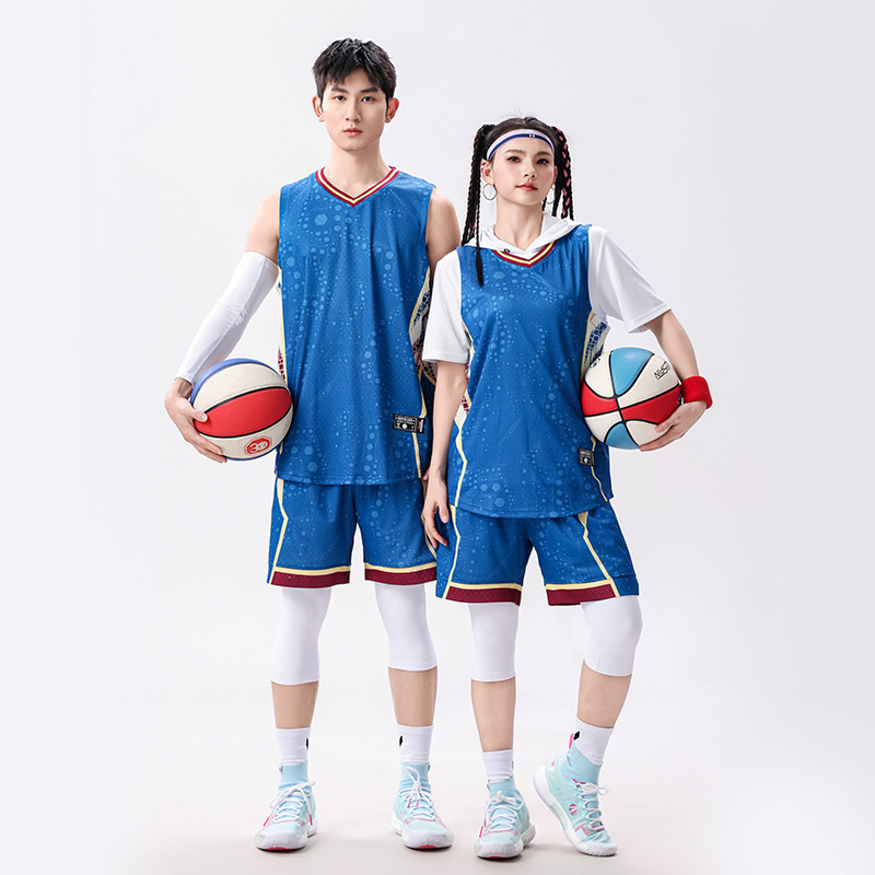 バスケットボールユニフォームスーツメンズカスタムバスケットボール服夏の学生チームゲームトレーニングチームユニフォームアメリカンジャージカスタマイズ|undefined