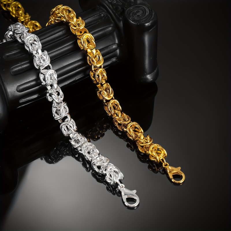 Longrui Ebay Hot Selling Silver Plated Bracelet European and American Jewelry 18K Gold Lobster Clasp Bracelet Aliexpress Hot Selling