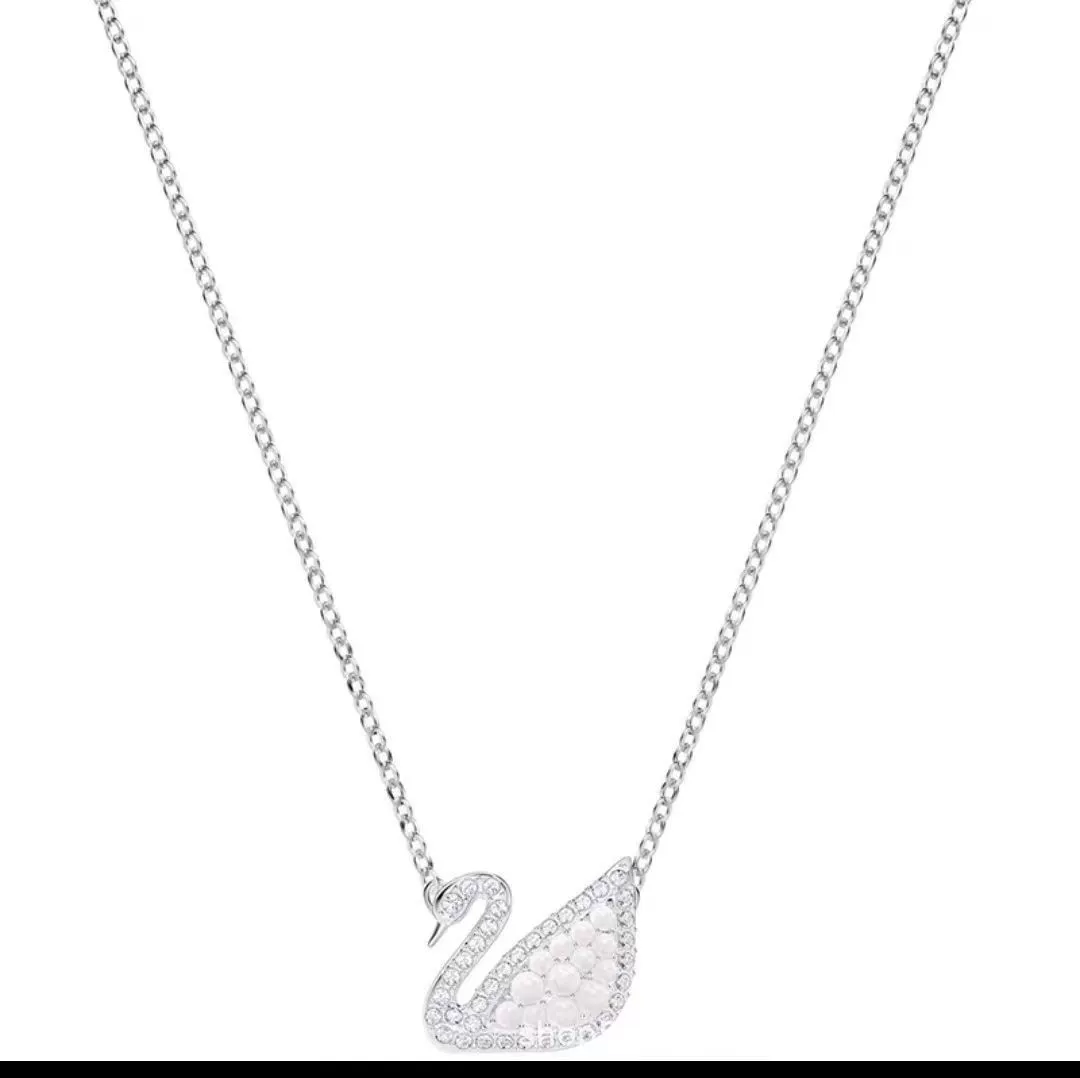 Swarovski, лебедь, ожерелье, подвижный кристаллический подвес, цепочка для ключей сумки, оптовый