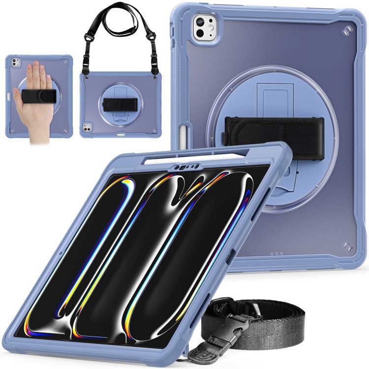 Popey A con cuello y correa de agarre de disco giratorio