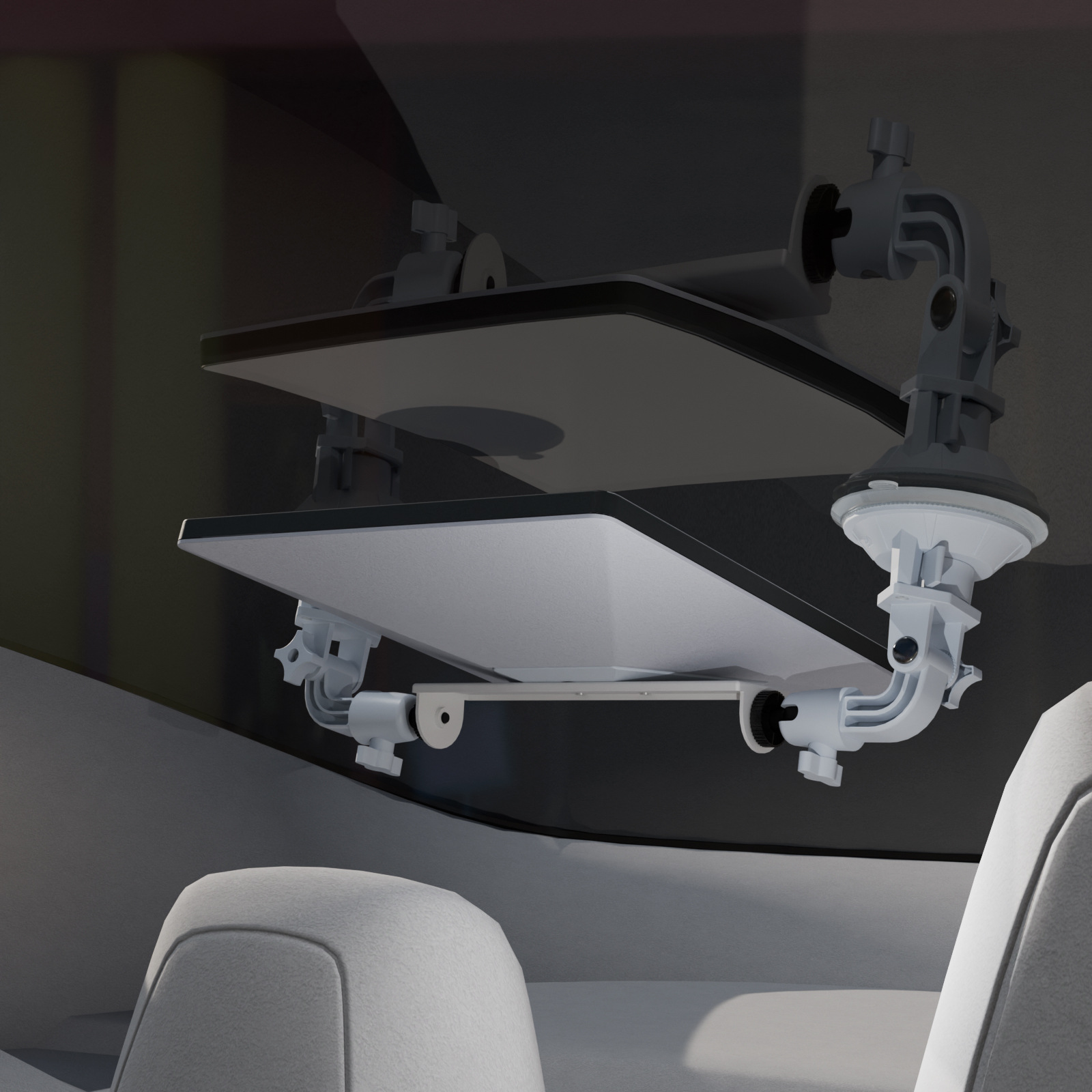Mini Suction Cup Mount with Adjustable Suction Power for Car Sunroof, Portable Car Roof Mount