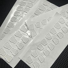 趴趴公仔纳米无痕胶 汽车摆件透明亚克力双面胶贴 diy手工圆点胶
