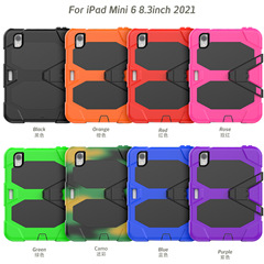 New Griffin Case for iPad mini 6 (2021), 8.3-inch Tri-Fold Silicone Anti-Slip Tablet Cover