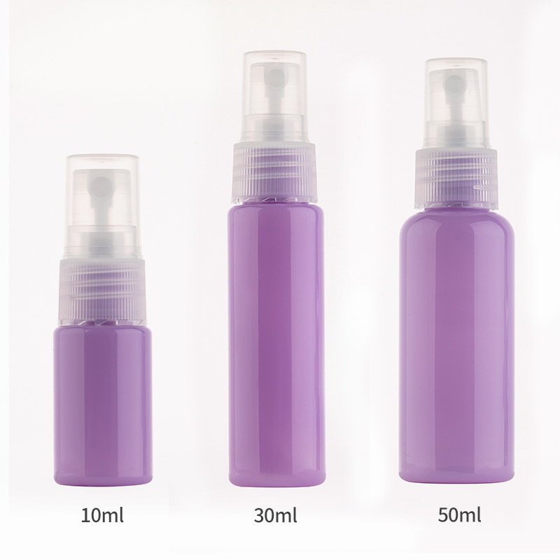 Aerosol de 10 ml; lila; PET+PP
