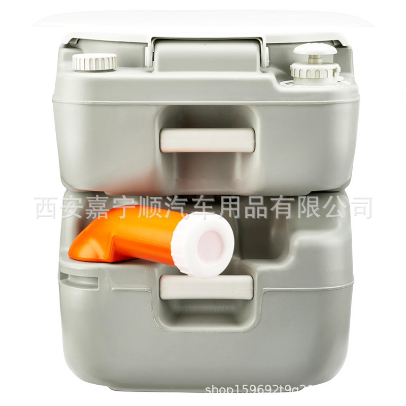 Coche móvil portátil WC RV acampar al aire libre mujeres embarazadas ancianos sellados desodorante espesado inodoro