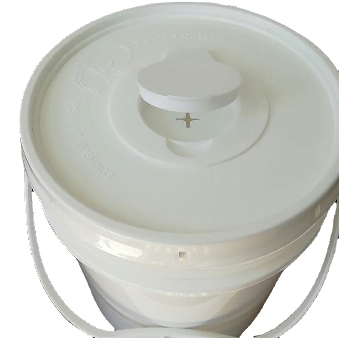 美式湿巾桶 工业用湿巾桶 预计浸润湿巾塑料包装桶 5L 10L