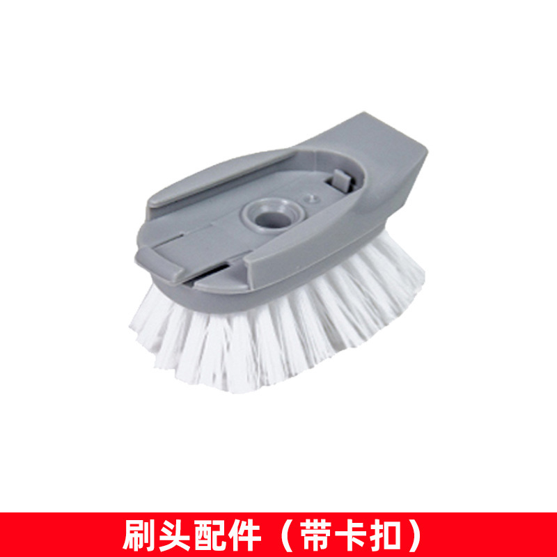 [Cepillo de lavado de líquido] Cepillo de lavado de líquido de cocina Cepillo de tazón multifuncional Cepillo de aceite de mango largo para el hogar Cepillo de olla hidráulico