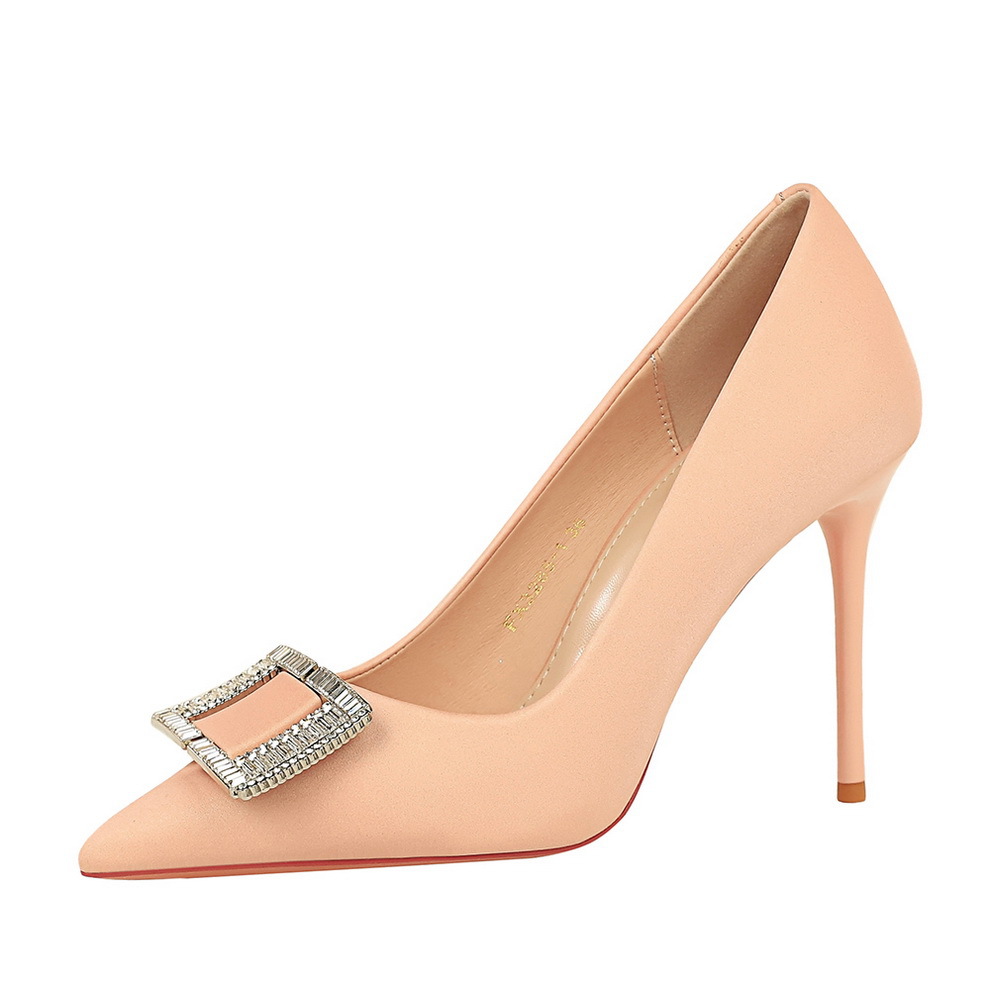 Elegante Stiletto Pumps Mit Strass Für Damen Und Absatzschuhe_voghion.com