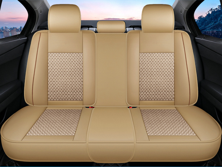 Manufacturer Wholesale Amazon 2025 New All-Inclusive Ice Silk Four-Season Universal Car Seat Cushion