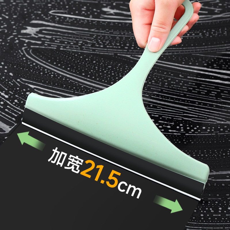 Artefacto de vidrio hogar ventana retráctil raspado limpieza herramienta de limpieza de vidrio Ventana de fregado de doble cara limpiando raspador de vidrio