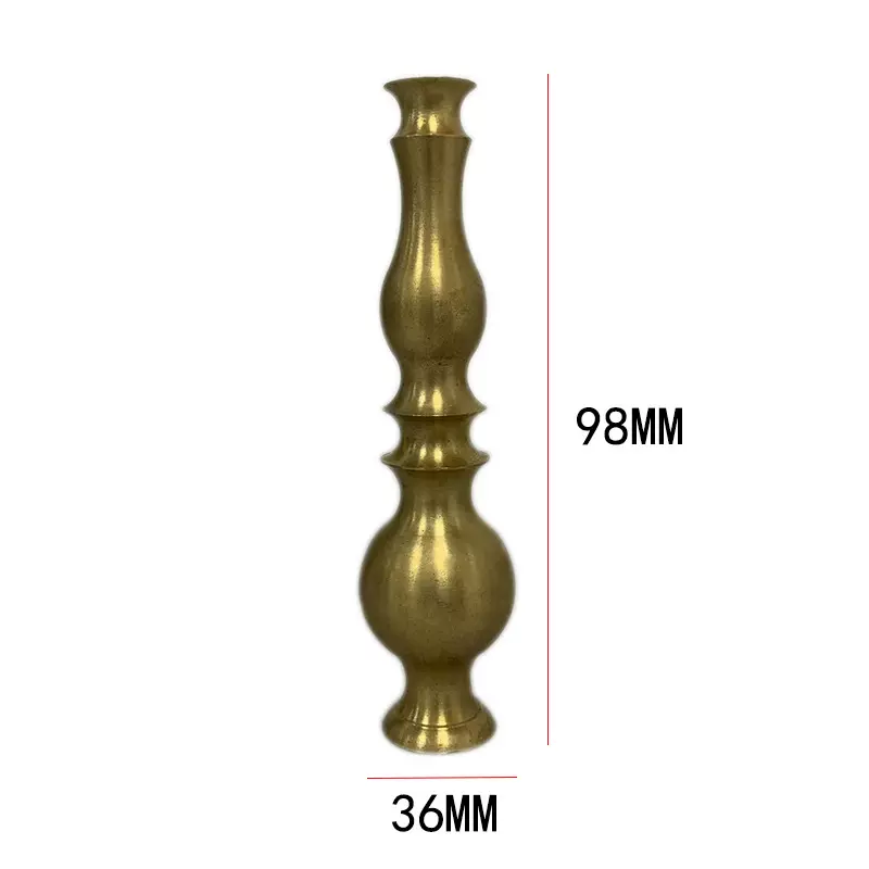 厂家直销 纯铜车件 家私配件36乘98MM胡芦五金灯饰配件批发