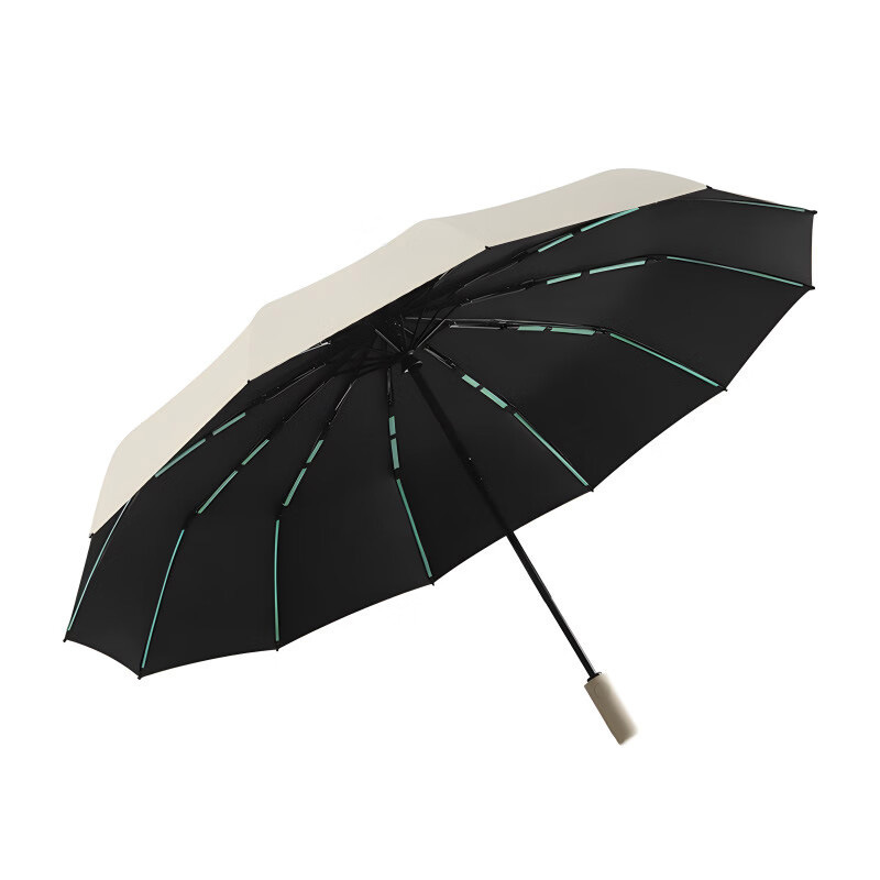 24骨自动雨伞大号晴雨两用遮阳伞加厚加大折叠太阳伞防晒防紫外线|undefined