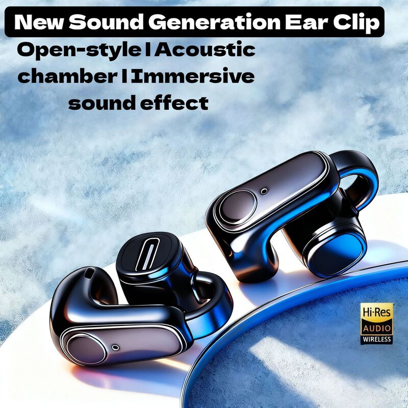 G6 Cross-Border Wireless Bluetooth Headset, Non-In-Ear Ear Clip, Ear-Hanging Noise Reduction Private Model Design Ows Bluetooth Headset