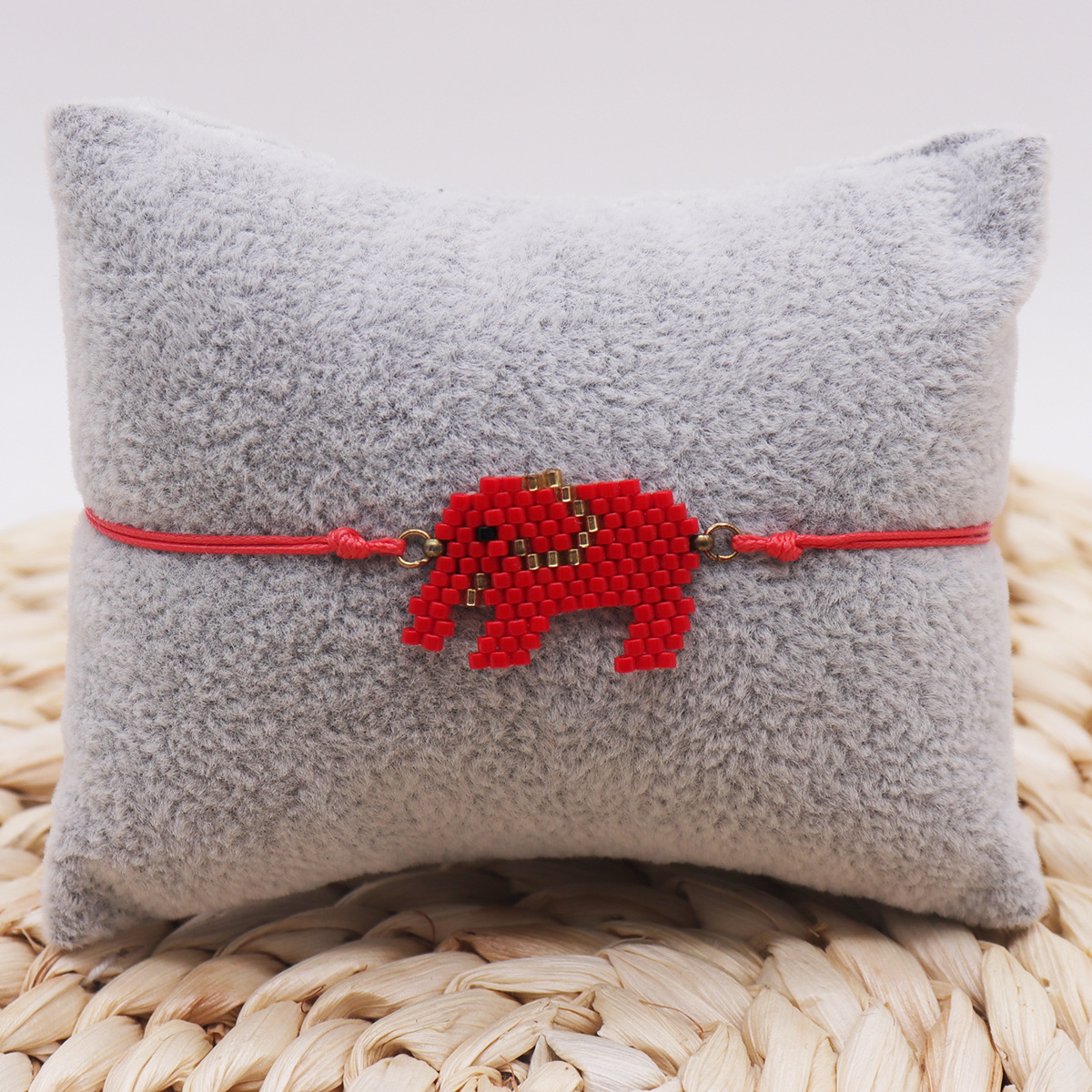 IG-Stil Elefant Saatperle Seil Kettenlos Streich Armbänder Großhandel display picture 7