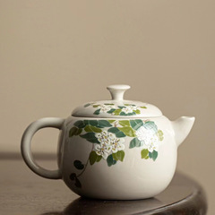 草木灰茶壺小容量泡茶單壺帶過濾手工小茶壺家用陶瓷泡茶壺泡茶器