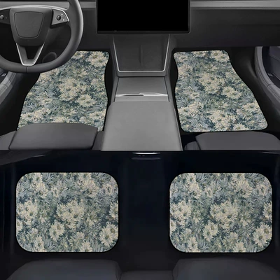 Universal Foot Pad Sunflower Car Foot Mats Four-Piece