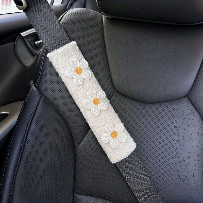 Car Seat Belt Shoulder Cover, Cute Car Seat Belt Anti-Strangle Protection Cover, Universal Style
