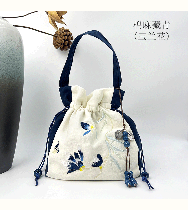 春游搭配刺绣汉服斜挎包古风包文艺流苏国风休闲百搭旗袍包大容量-阿里巴巴
