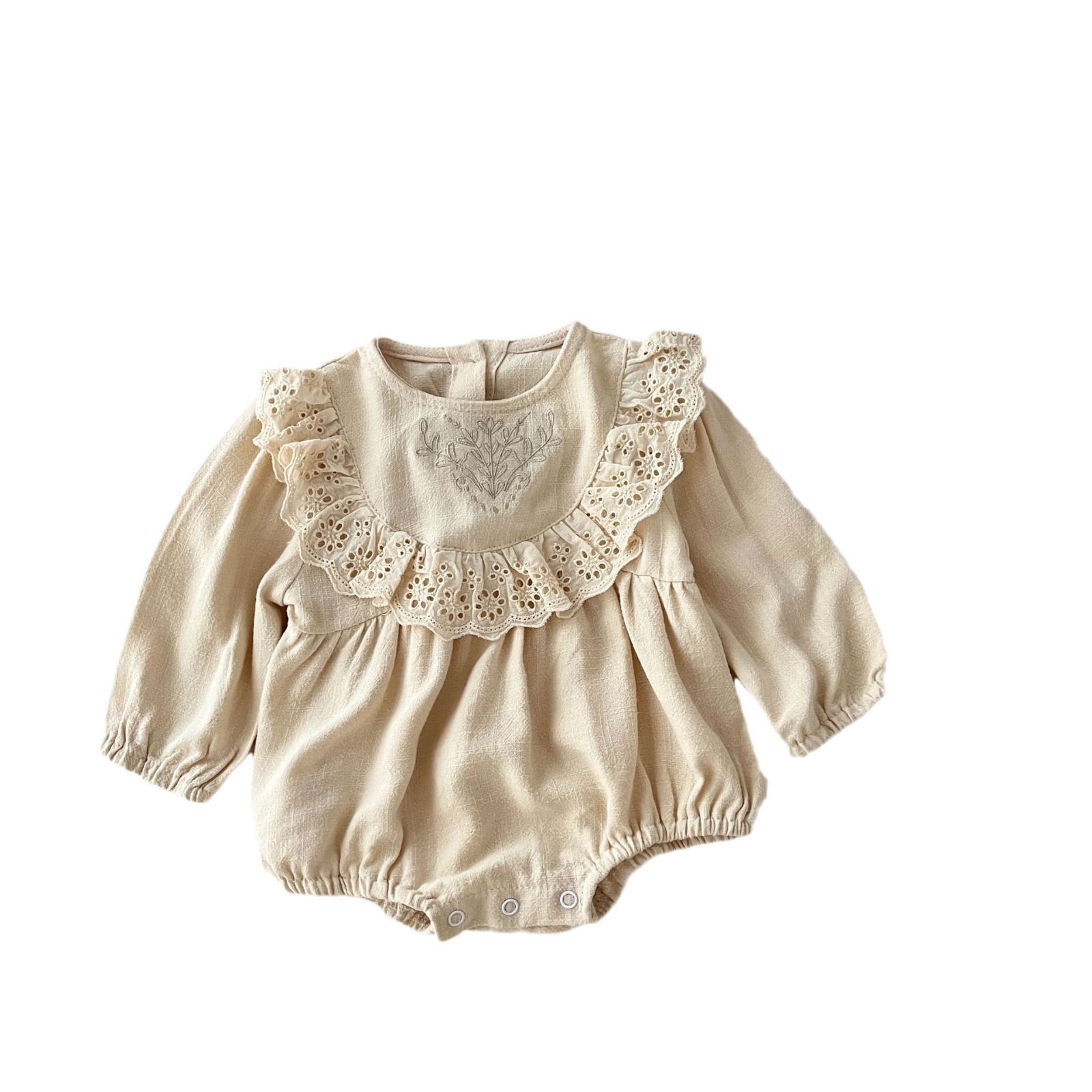 Enviar sombrero bebé super lindo pedo 0-2 años otoño bebé bordado mono bebé otoño marea EL179