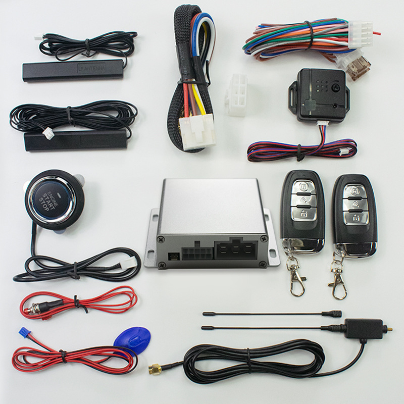 U7 Aluminum Alloy Series: Universal One-Button Start, Keyless Entry, Mobile Phone Remote Control, Trunk Control, Smart!
