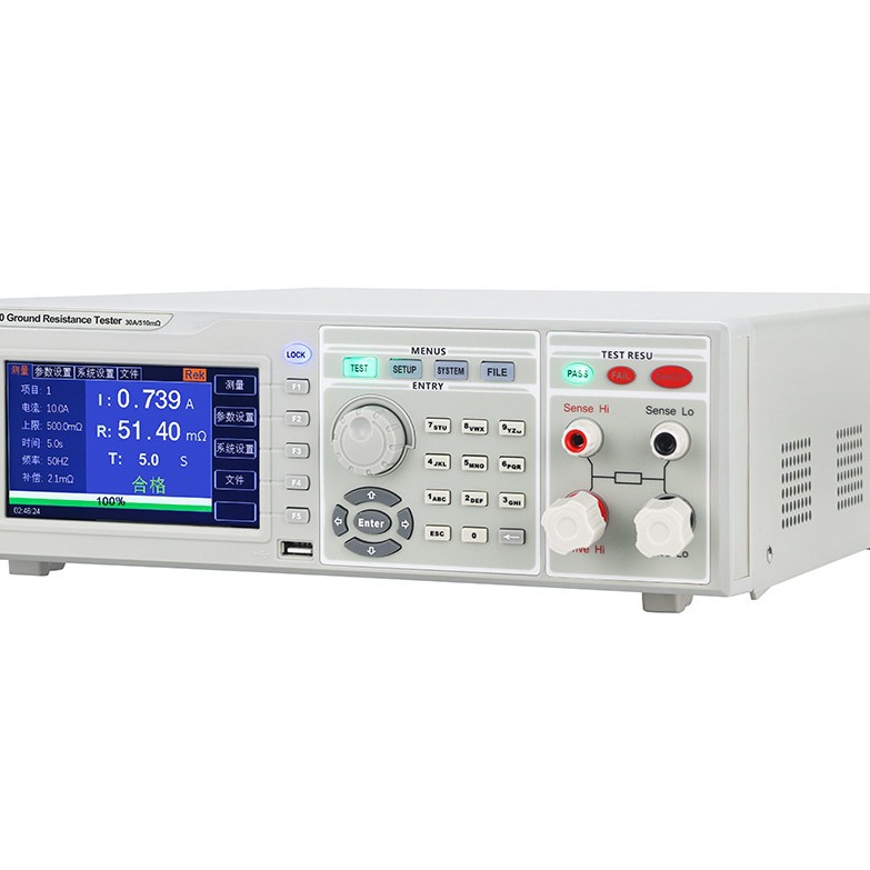 美瑞克 RK9930 程控接地电阻测试仪 32A接地导通测试