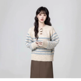 女式针织衫;毛衣