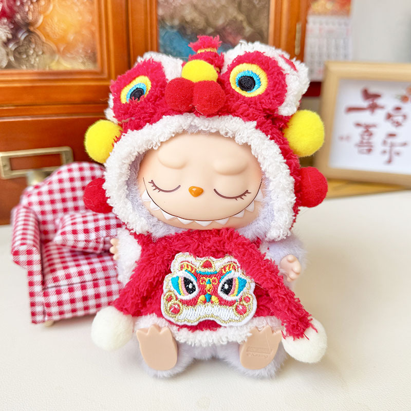 服のみ】第二世代ブラインドボックス ラブブ服 エポキシ樹脂製顔飾り ラブブ シットシットパーティーシリーズ ベビー服 可愛い|undefined
