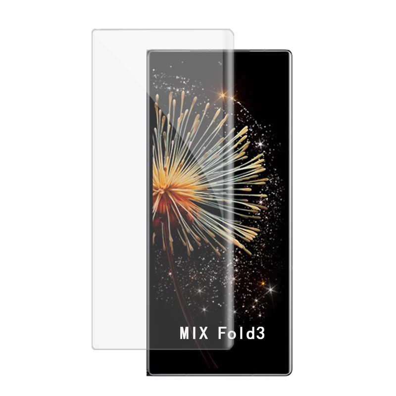 Adecuado para Xiaomi MixFold3 Pantalla Completa película templada a prueba de Peep HD película protectora UV Xiaomi MixFold2 película de pantalla curva