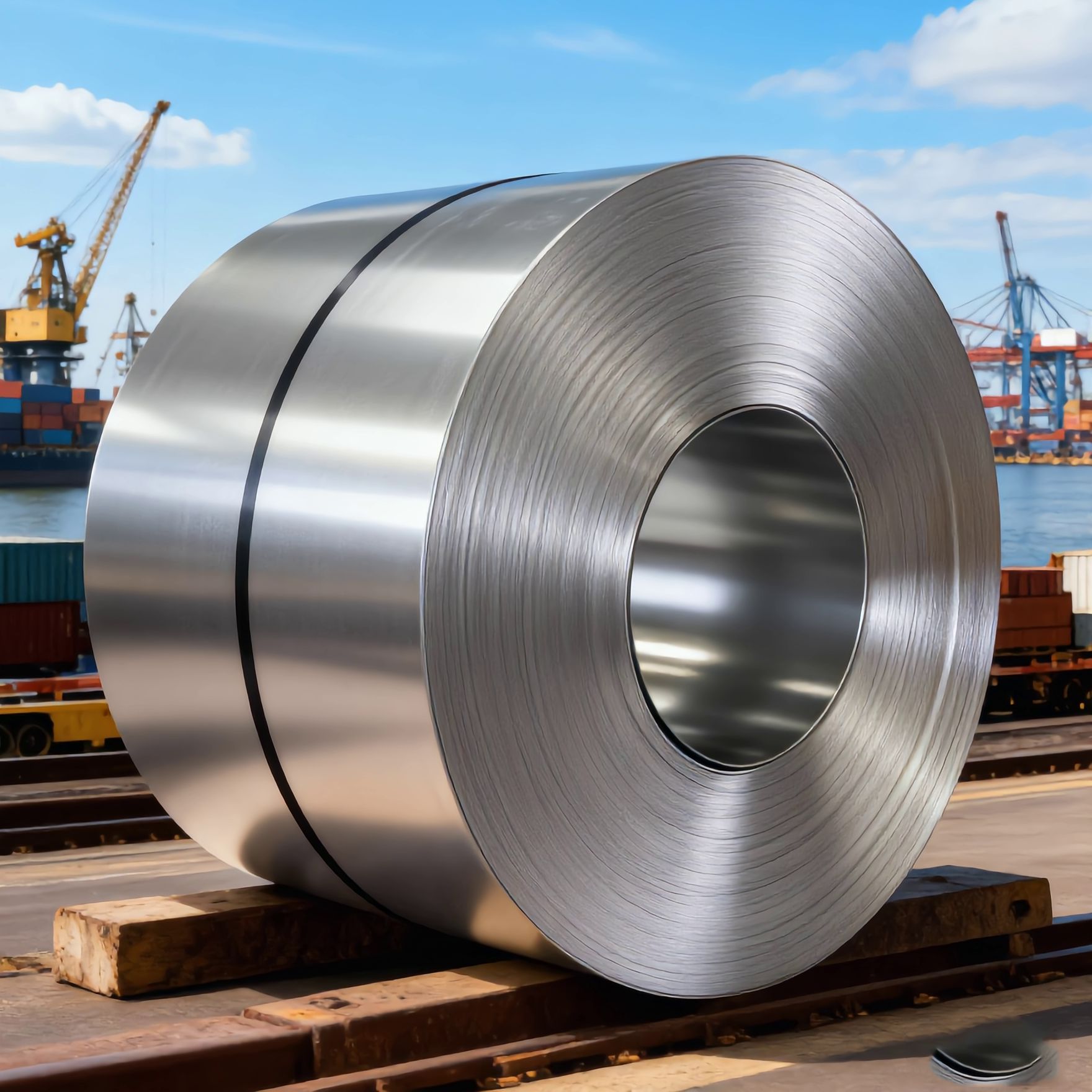 供应DC54D+Z275深冲镀铝镁钢厂直供锌层275环保认证支持分条剪切