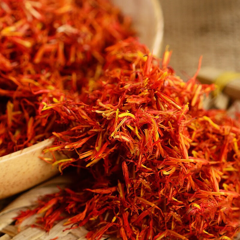 Safflower Hong Hua Dried Flower Petals 500g Xinjiang Herbal Tea Wine and Foot Soak Ingredient quality and texture