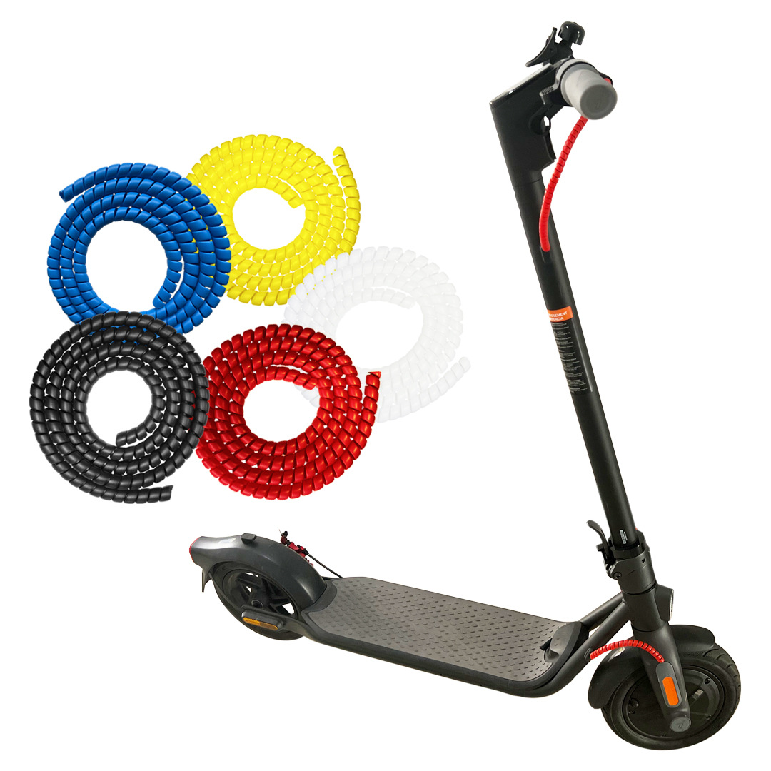 Suitable for Xiaomi Mijia Electric Scooter Spiral Color Changing Protection M365/1S Management Cable Tube Suitable for Pro