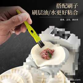 现货电动包饺子器厨房家用懒人包饺子神器全自动双头小型压饺子机