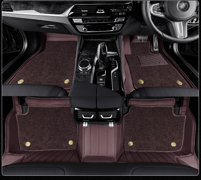 Suitable for 10-25 models of Toyota Prado right-hand drive, full coverage floor mats LC250, right-hand drive carpet