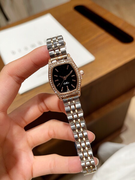 Lao Jia Lady's Quartz Watch Steel Belt Niche Fashion High-end Live…