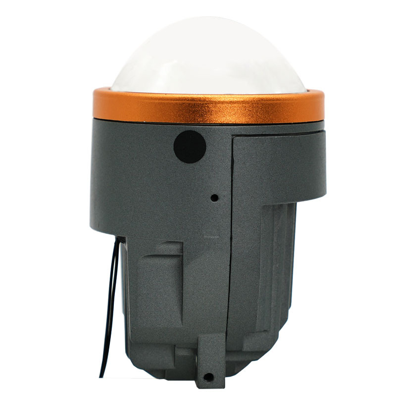 Luz LED blanca/amarilla/tricolor para coche de 3.0 pulgadas, faro antiniebla de doble lente de alta potencia, universal. image 4