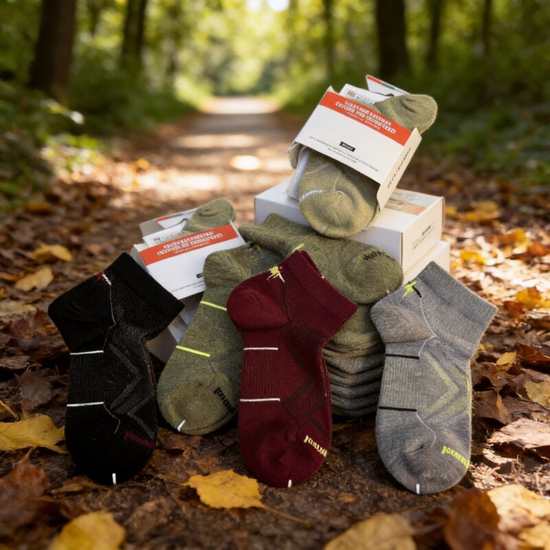 Xiaoyangren Thin Men's and Women's Merino Wool Socks, Sports Short Socks, Low-Cut Ankle Socks, Spring and Summer Running Socks